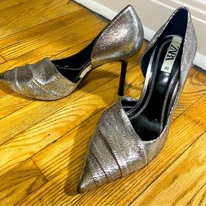 Silver High Hells - only used once